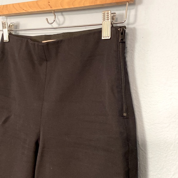 Everlane Womens Size 0 The Side-Zip Stretch Cotton Pant Black Work Trousers - Picture 5 of 13